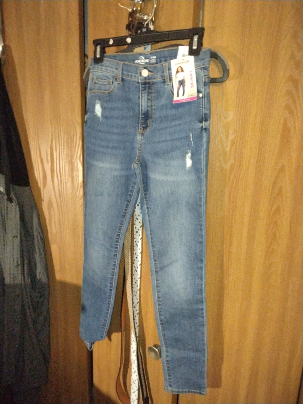Jordache Blue Women Slim Jeans - 16 slim